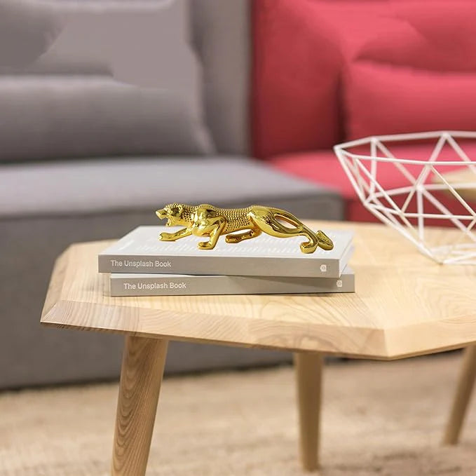 Luxury Cheetah Sculpture | تمثال الفهد الفاخر